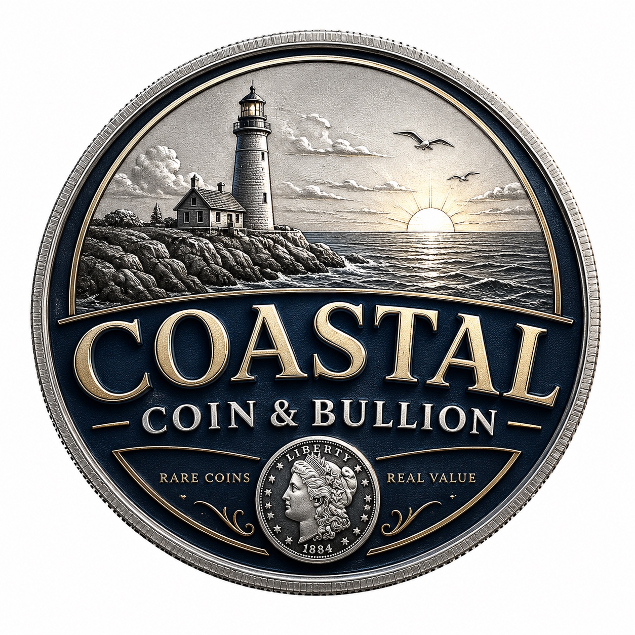 Coastal Coin & Bullion logo